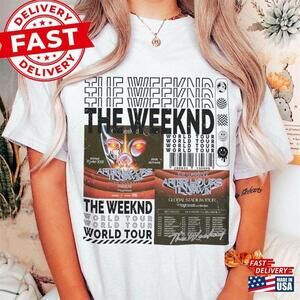 The Weeknd Tour 2 Sides Shirt After Hours Til Dawn Concert Tee